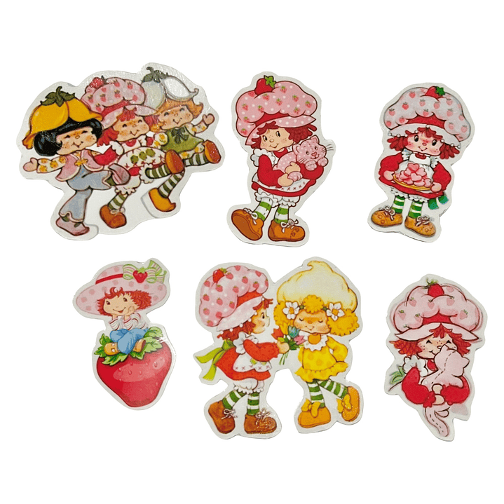 Set Stickers Strawberry Shortcake - 6 unidades 1