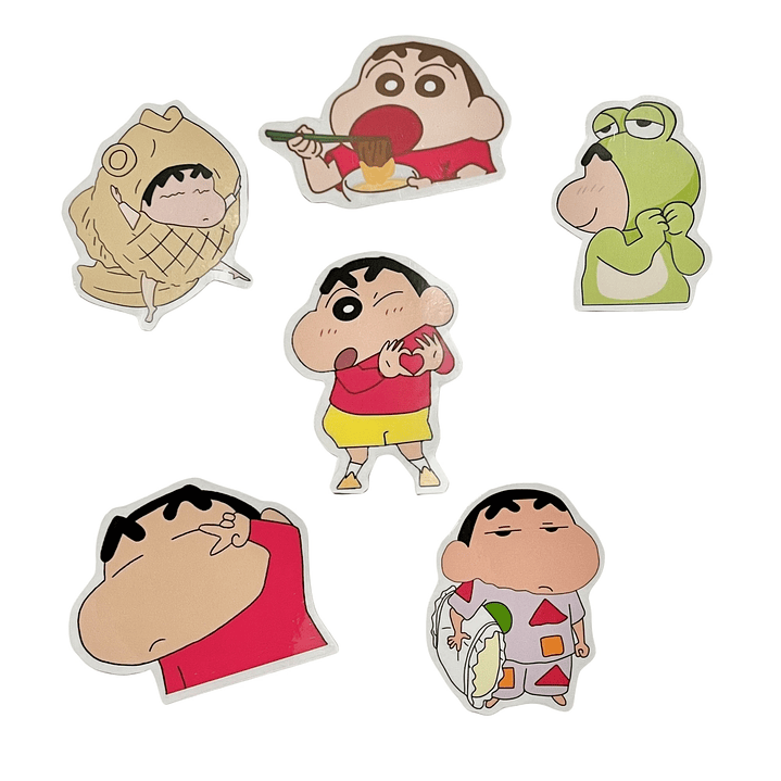 Set Stickers Shin-chan - 6 unidades 1