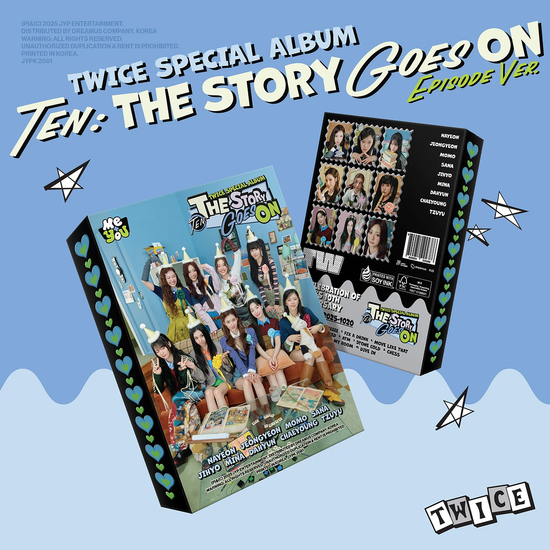 TWICE - TEN: THE STORY GOES ON (EPISODE VER.)  1