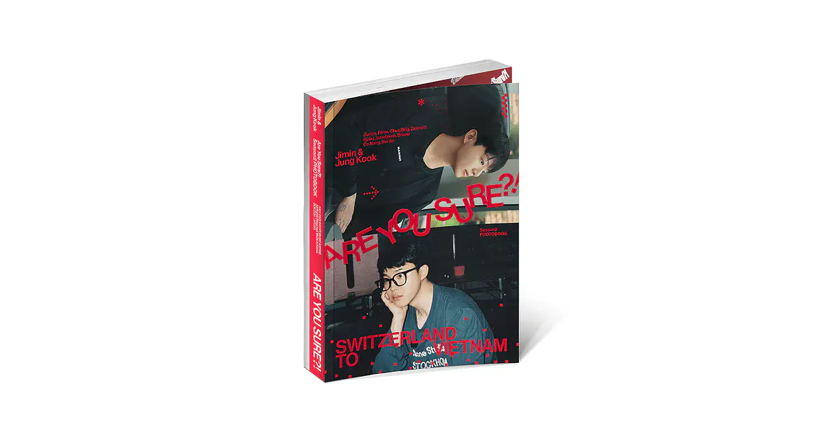 JIMIN X JUNGKOOK - Are You Sure?! Season 2 [WEVERSE POB]
