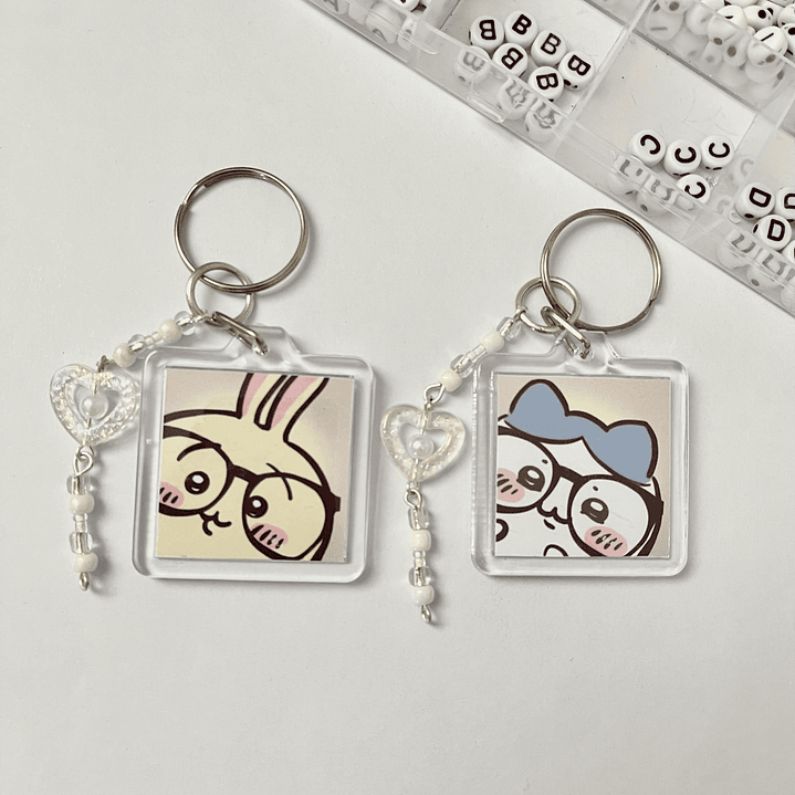 Llaveros para compartir CHIIKAWA 1