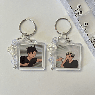 Llaveros para compartir - Bokuto y Kuroo 
