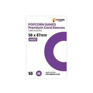 SLEEVES POPCORN GAMES HARD
