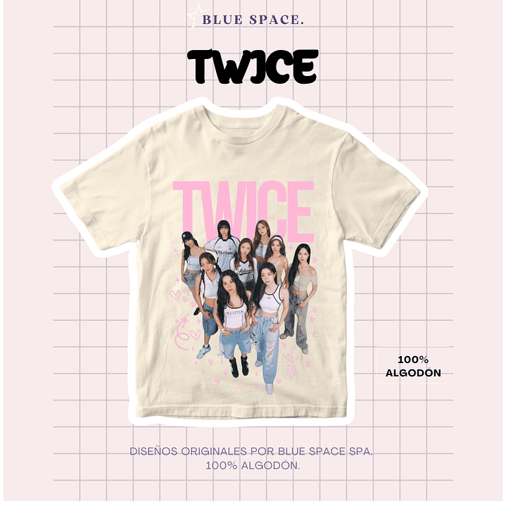 Polera TWICE- THIS IS FOR 3
