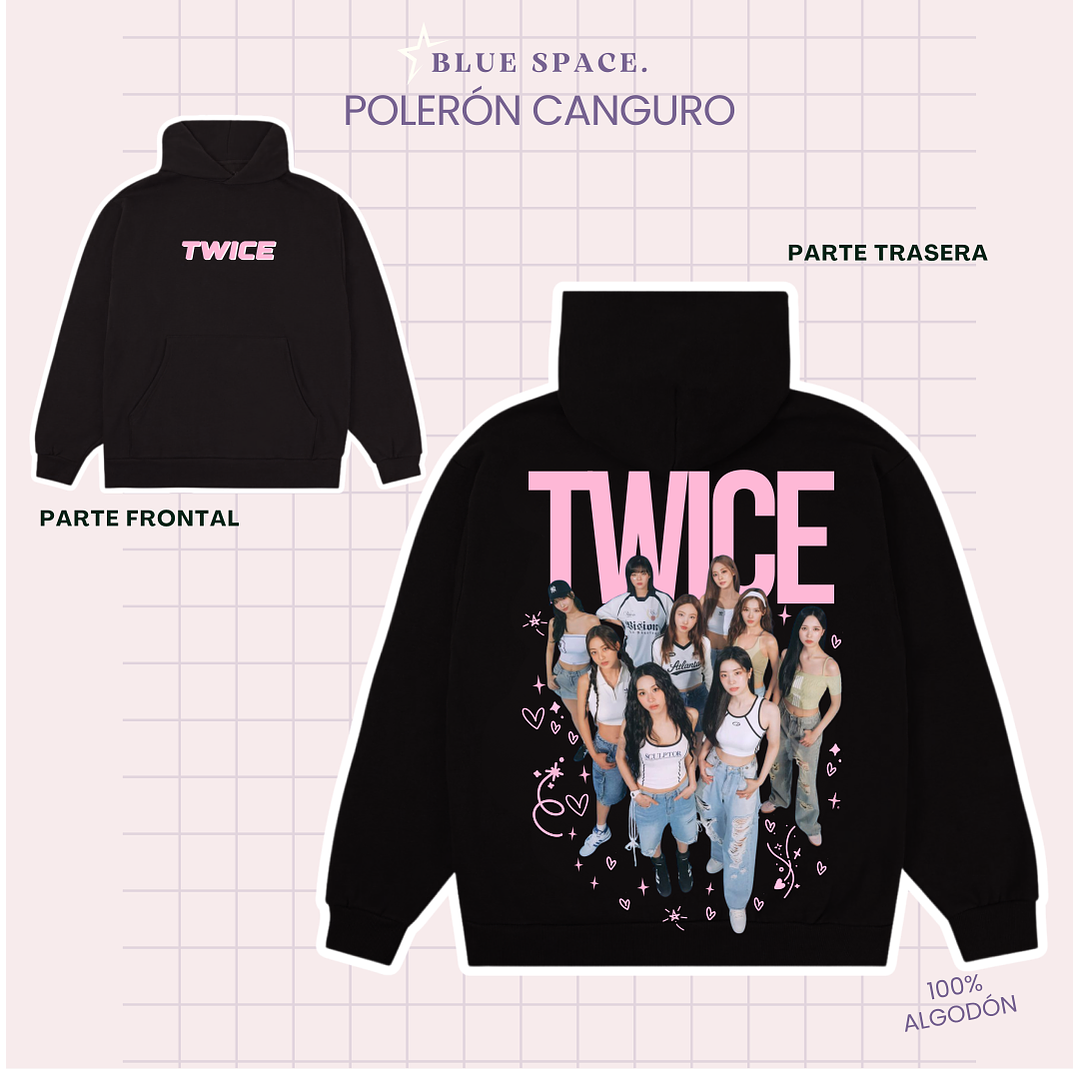 Polera TWICE- THIS IS FOR 6