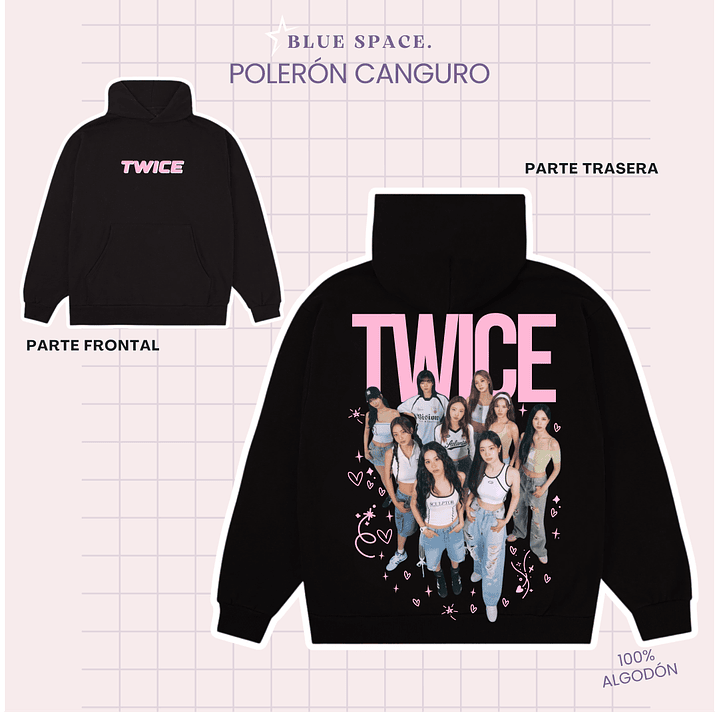 Polera TWICE- THIS IS FOR 6