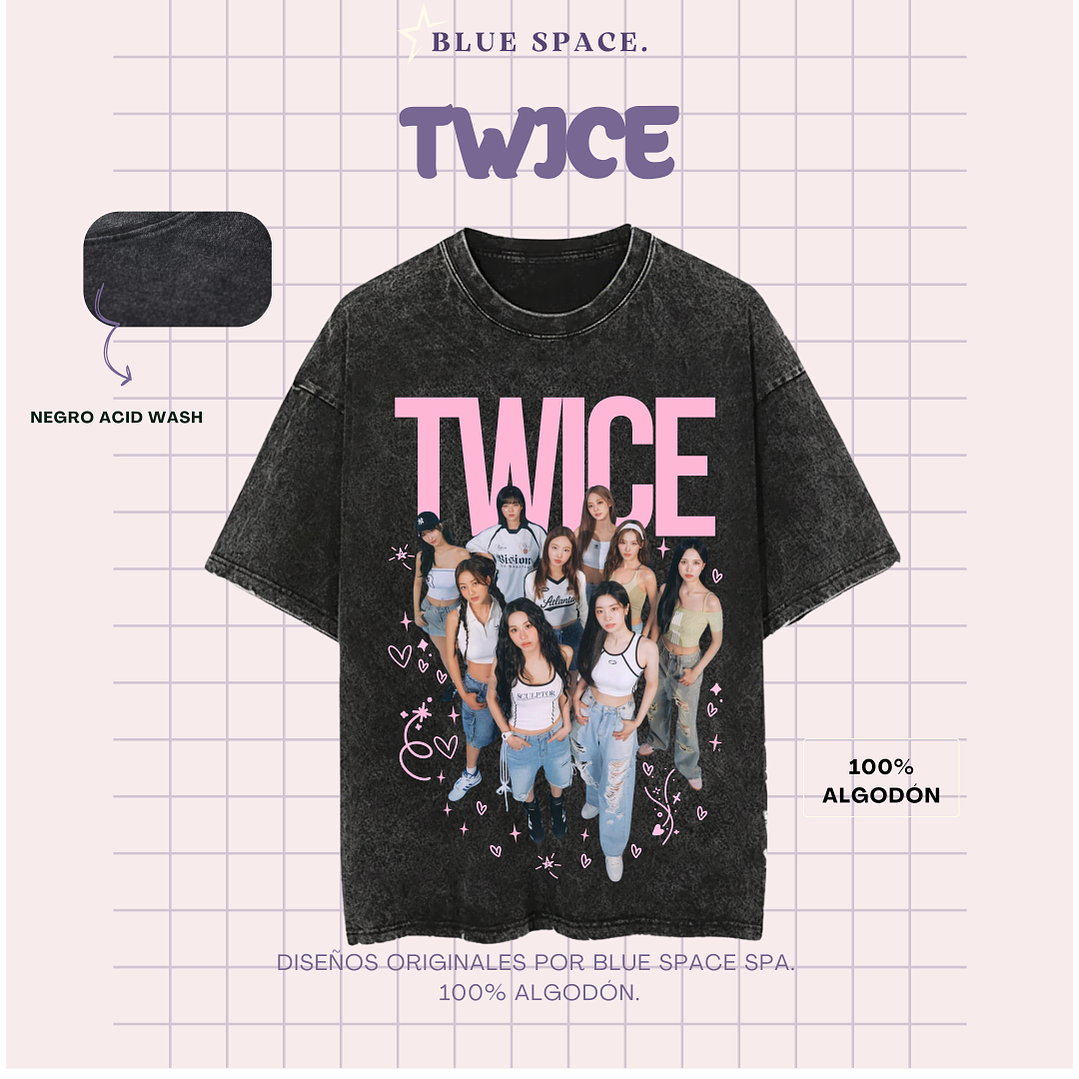 Polera TWICE- THIS IS FOR 4