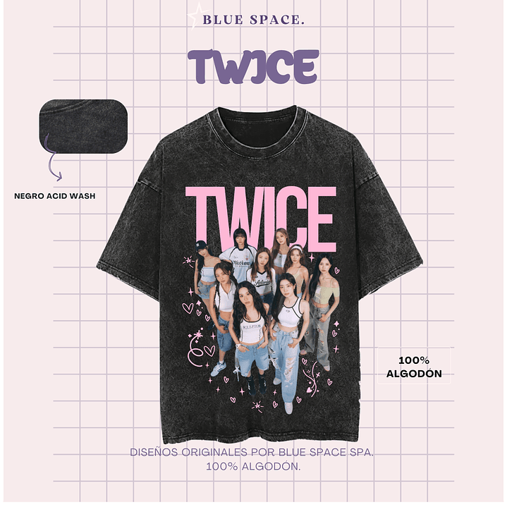 Polera TWICE- THIS IS FOR 4