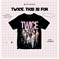 Polera TWICE- THIS IS FOR - Miniatura 1