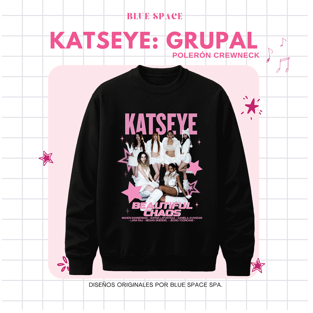 Polera KATSEYE - BEAUTIFUL CHAOS 6