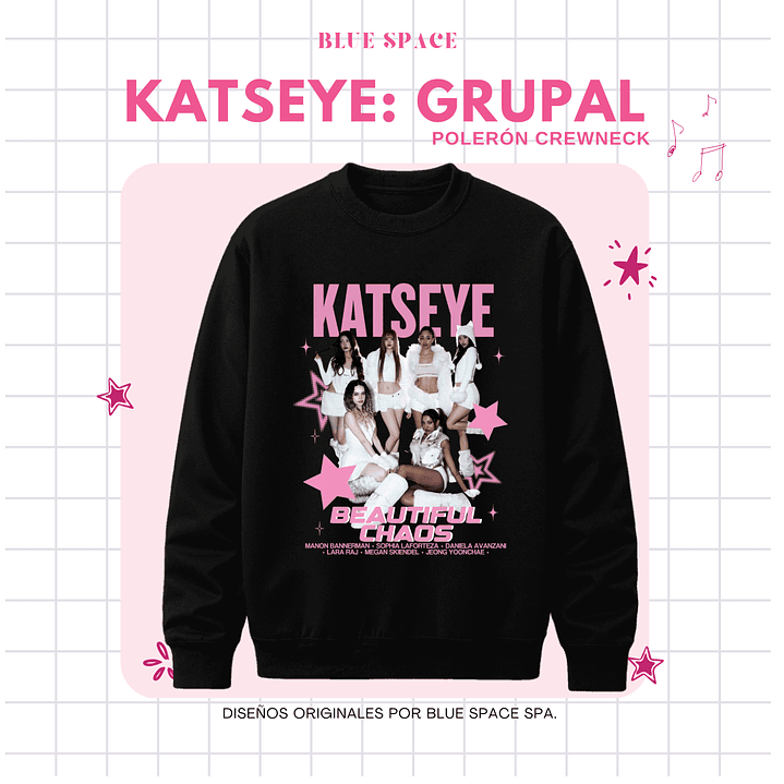 Polera KATSEYE - BEAUTIFUL CHAOS 6