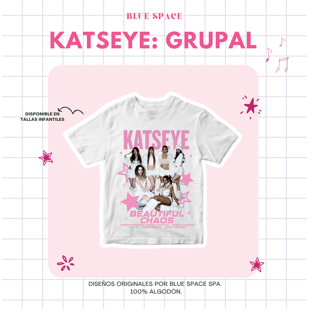 Polera KATSEYE - BEAUTIFUL CHAOS 3