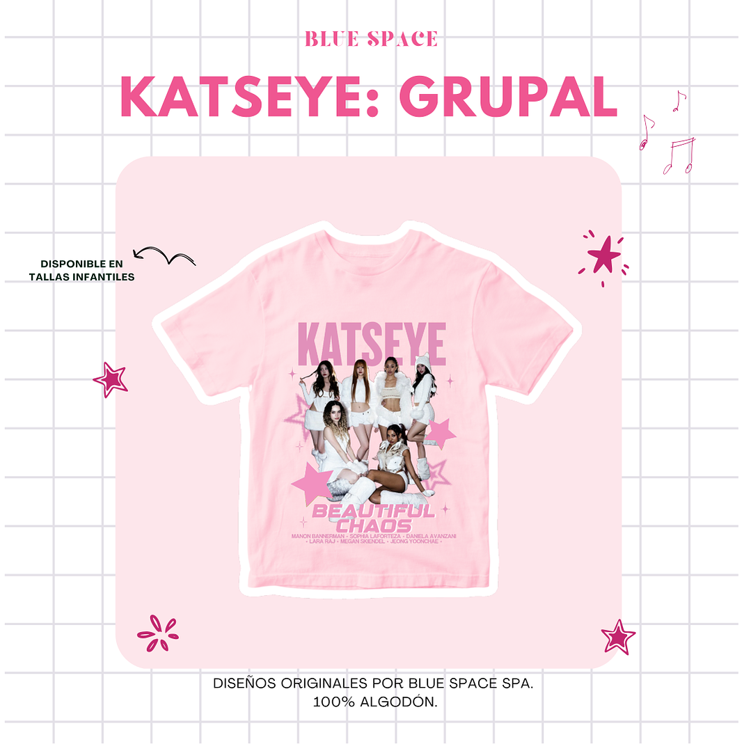 Polera KATSEYE - BEAUTIFUL CHAOS 4