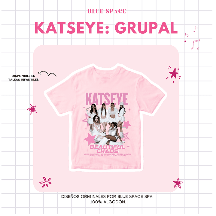 Polera KATSEYE - BEAUTIFUL CHAOS 4