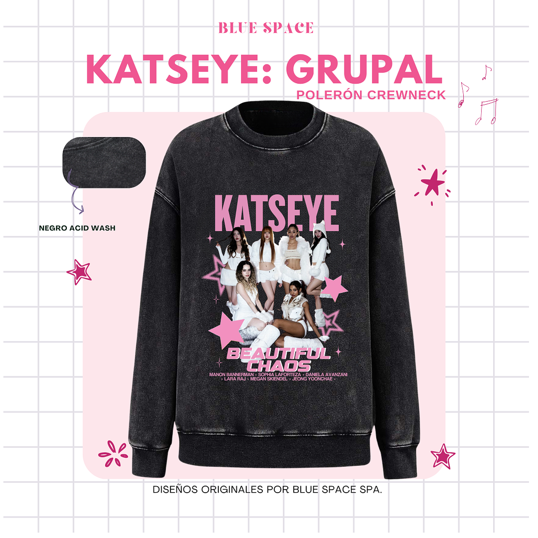 Polera KATSEYE - BEAUTIFUL CHAOS 9