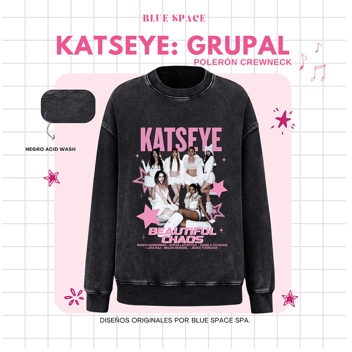 Polera KATSEYE - BEAUTIFUL CHAOS 9