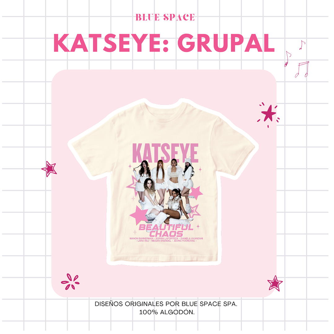 Polera KATSEYE - BEAUTIFUL CHAOS 2