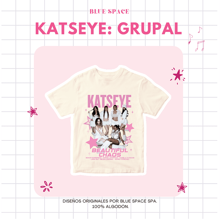 Polera KATSEYE - BEAUTIFUL CHAOS 2