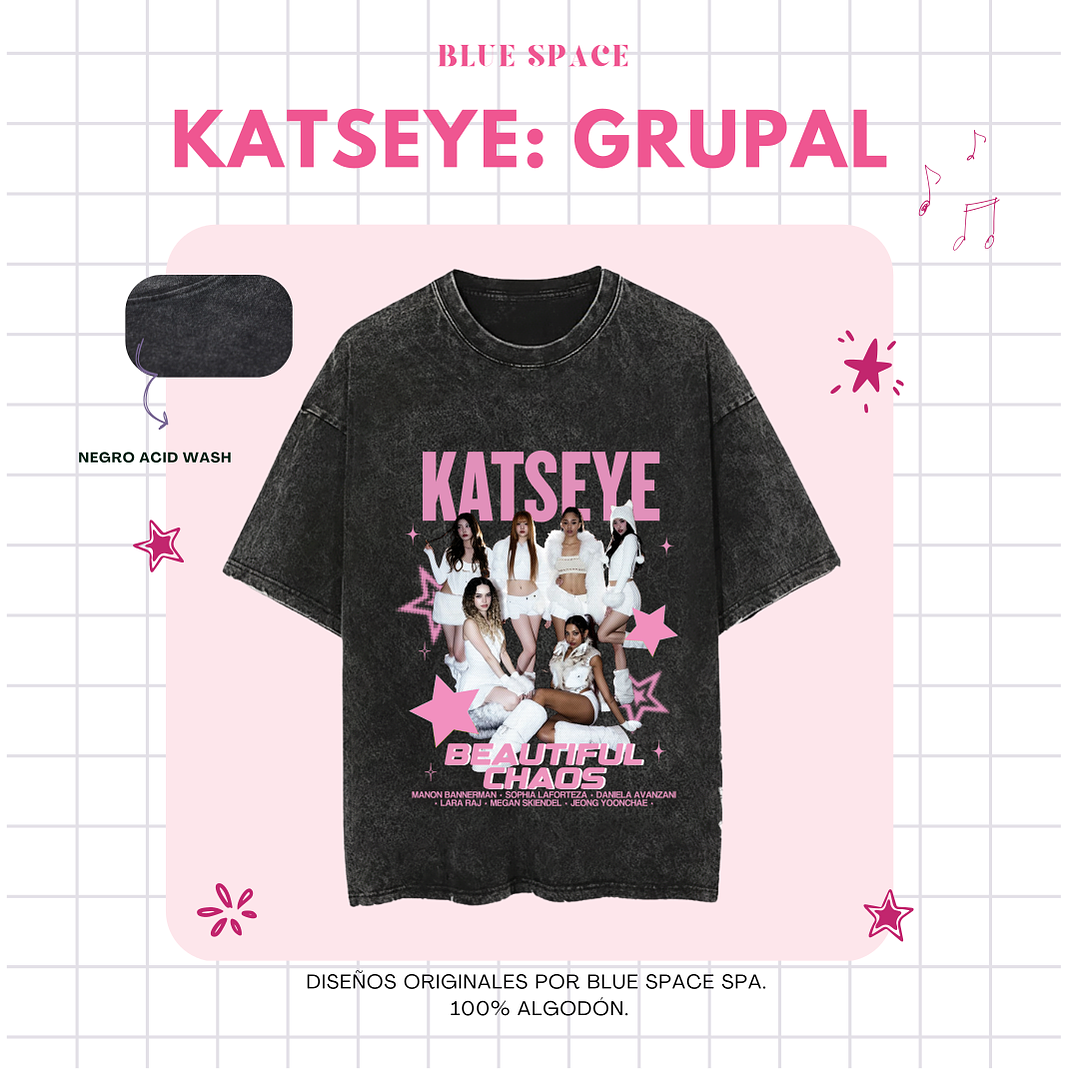 Polera KATSEYE - BEAUTIFUL CHAOS 5