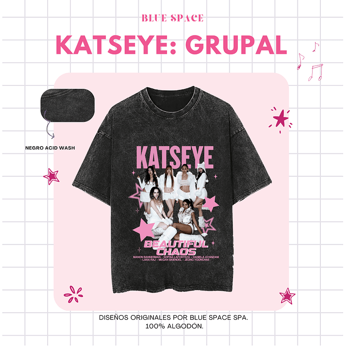 Polera KATSEYE - BEAUTIFUL CHAOS 5