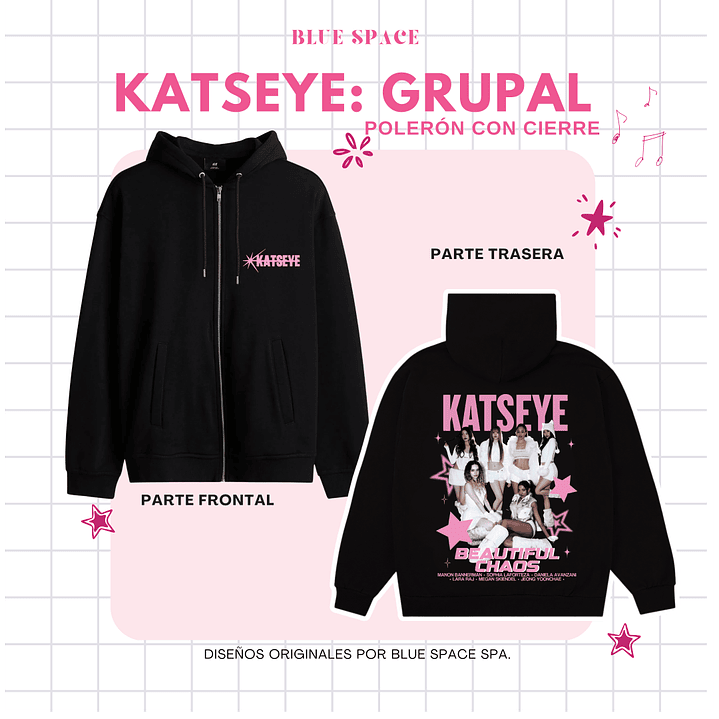 Polera KATSEYE - BEAUTIFUL CHAOS 10