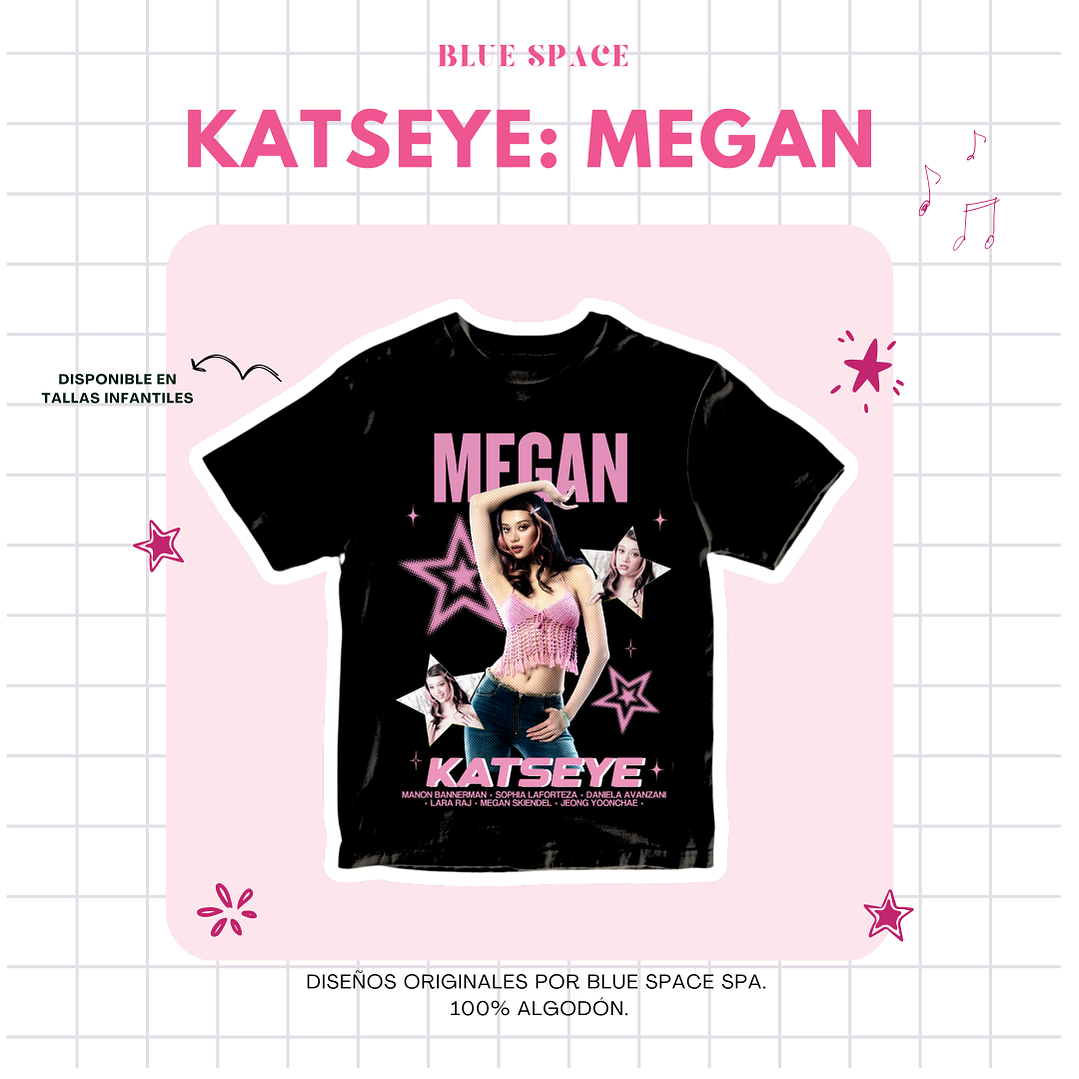 Polera MEGAN - KATSEYE M.I.A 1