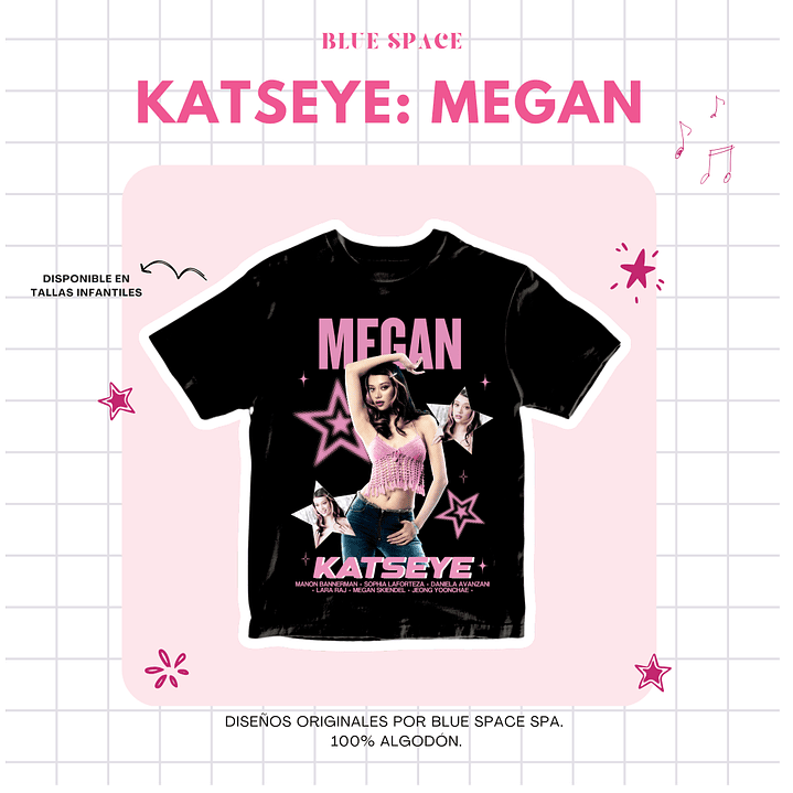 Polera MEGAN - KATSEYE M.I.A 1