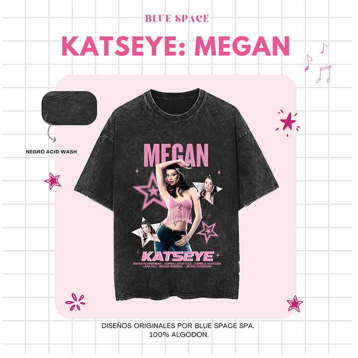 Polera MEGAN - KATSEYE M.I.A 5