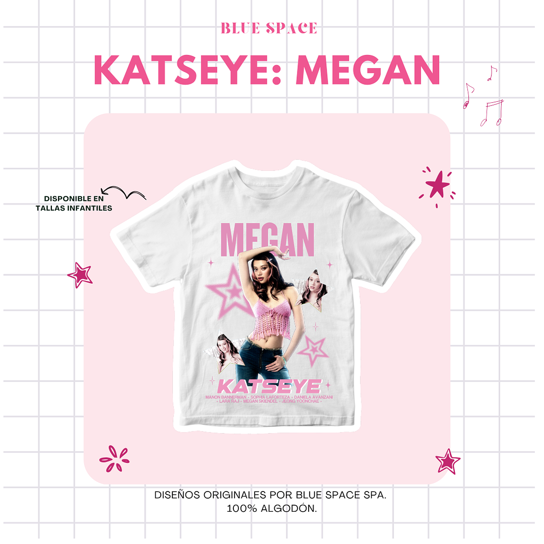 Polera MEGAN - KATSEYE M.I.A 2