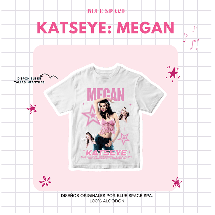 Polera MEGAN - KATSEYE M.I.A 2