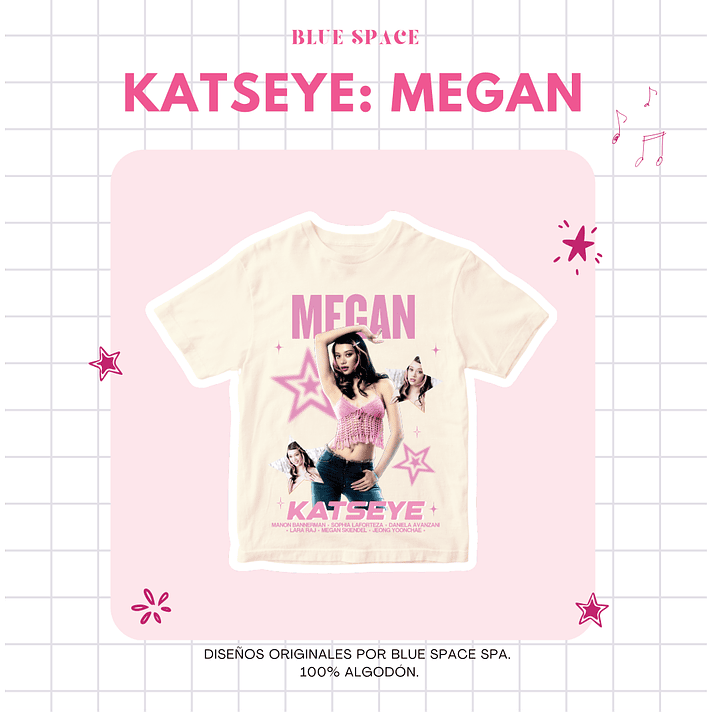 Polera MEGAN - KATSEYE M.I.A 3