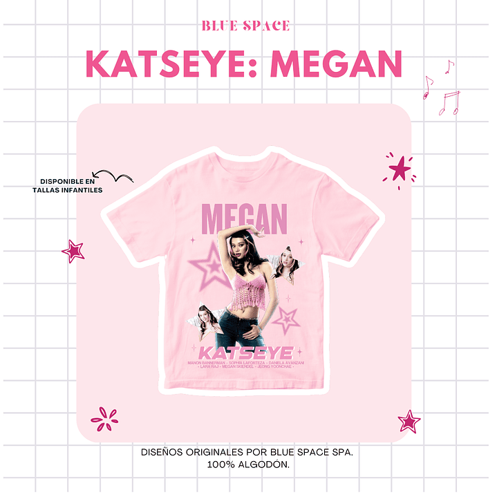 Polera MEGAN - KATSEYE M.I.A 4