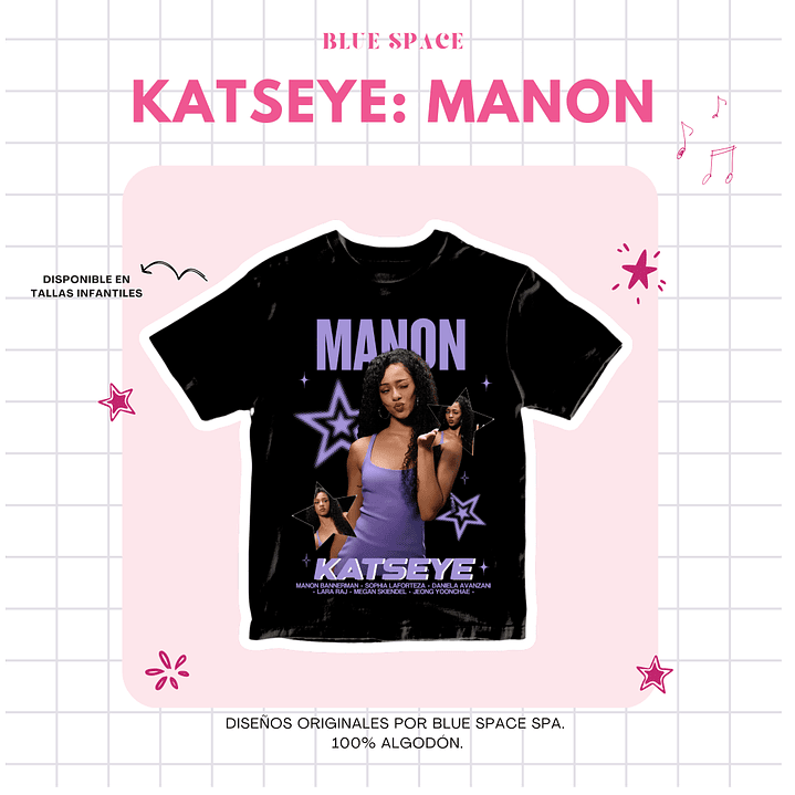Polera MANON - KATSEYE M.I.A 1