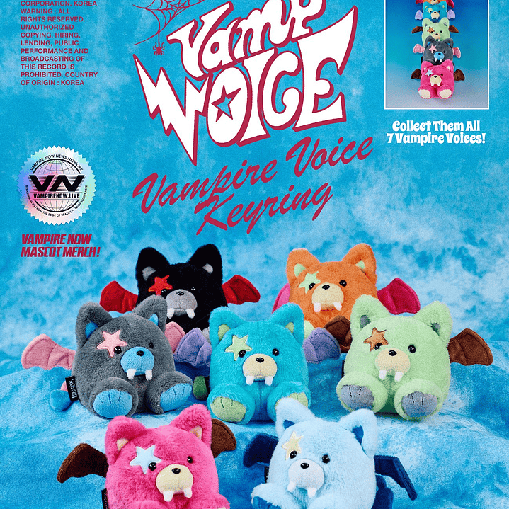 [PREVENTA] ENHYPEN - THE SIN : VANISH (Voice Keyring Ver.) (Random) 2