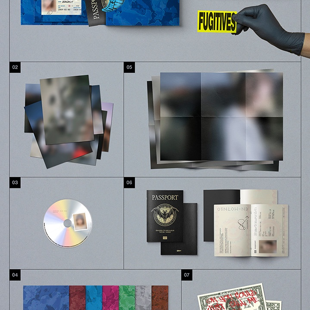 [PREVENTA] ENHYPEN - THE SIN : VANISH (FUGITIVES Ver.) (Random) 2