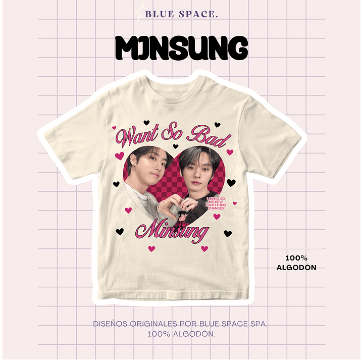 Polera MINSUNG - STRAY KIDS 3