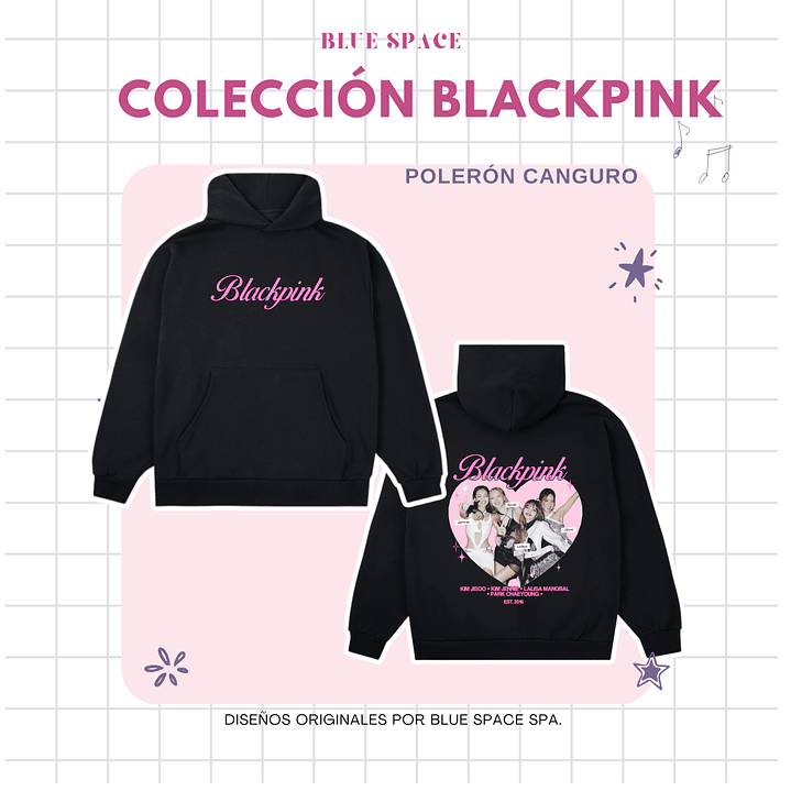 Polera BLACKPINK - Grupal 6