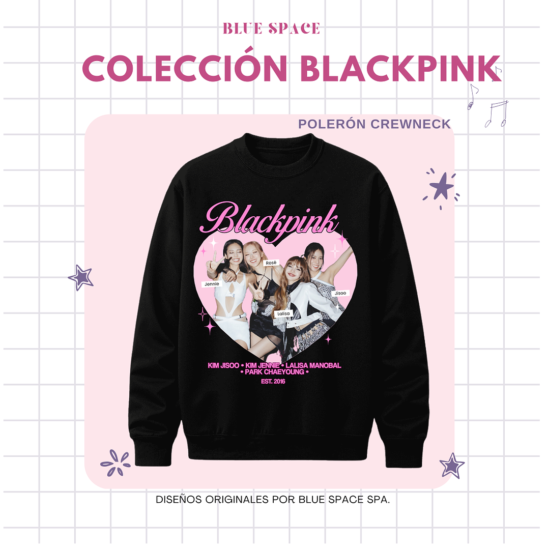 Polera BLACKPINK - Grupal 7