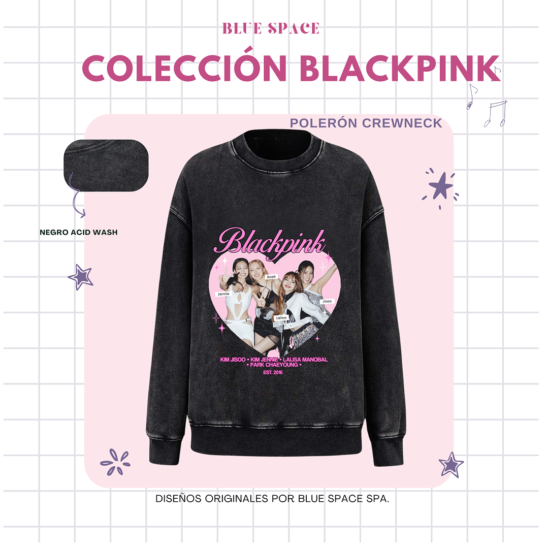 Polera BLACKPINK - Grupal 8