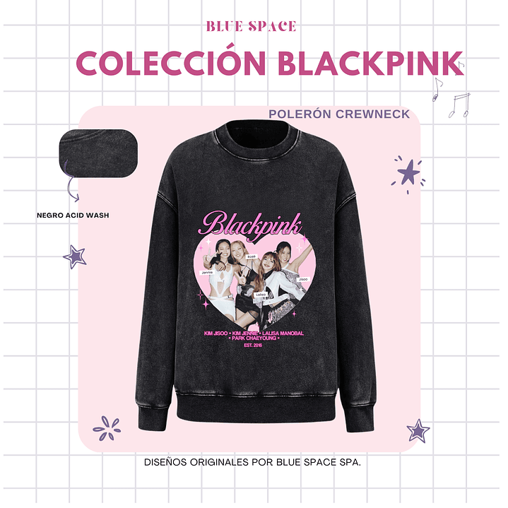 Polera BLACKPINK - Grupal 8