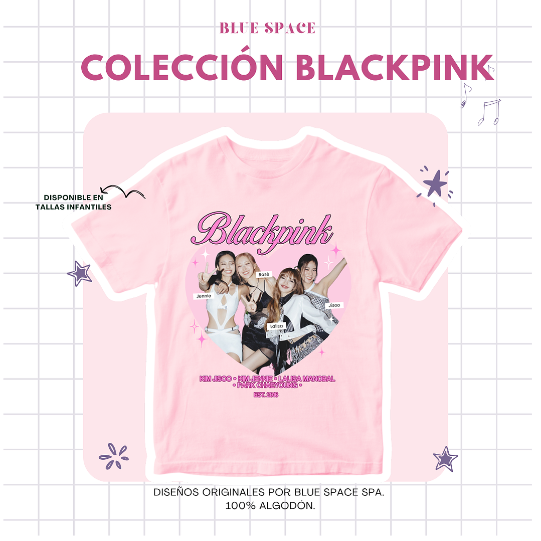 Polera BLACKPINK - Grupal 3