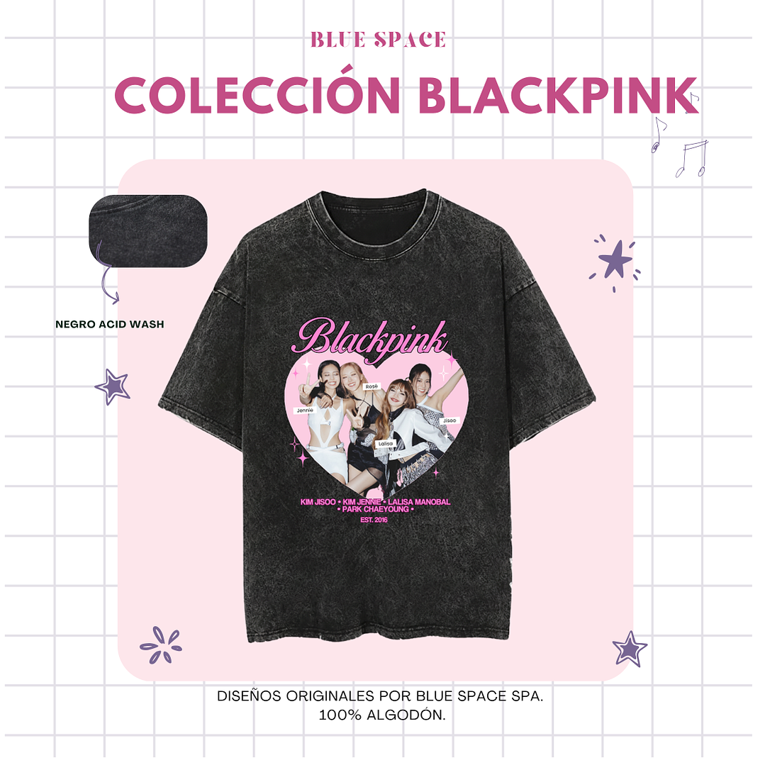 Polera BLACKPINK - Grupal 5