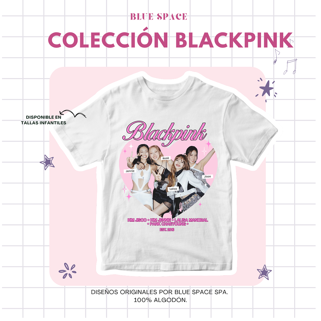Polera BLACKPINK - Grupal 2