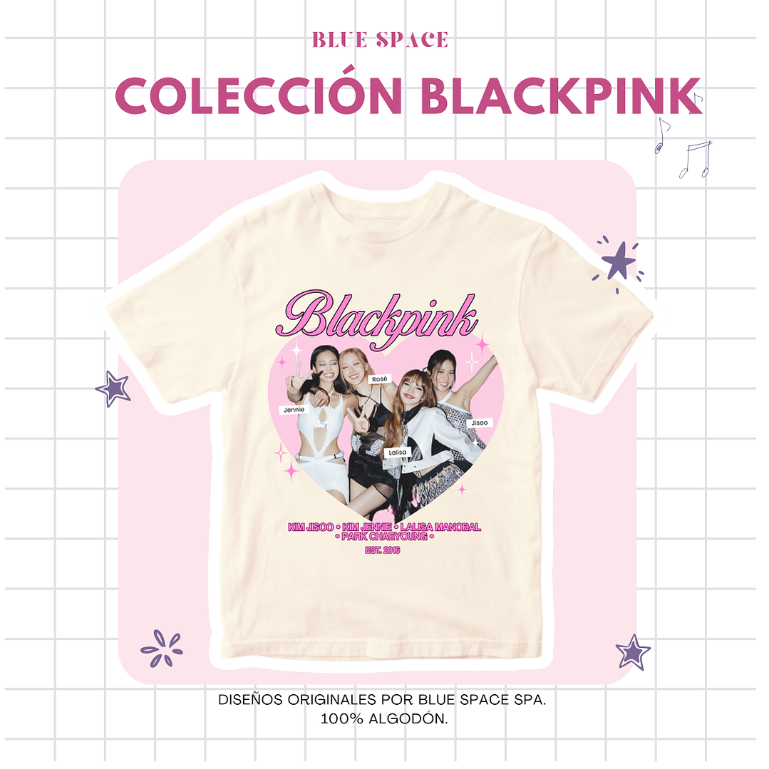 Polera BLACKPINK - Grupal 4