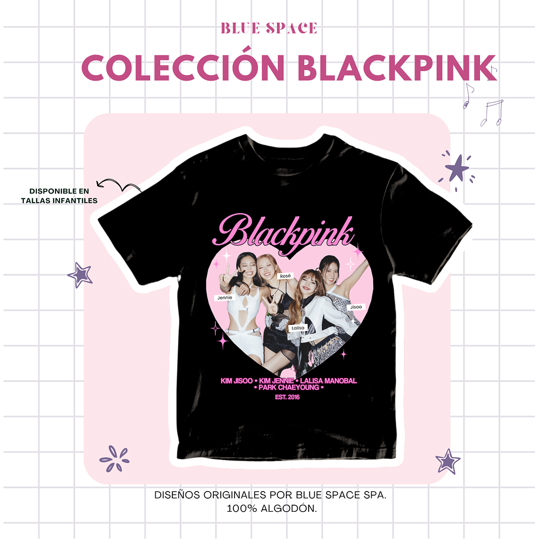 Polera BLACKPINK - Grupal 1