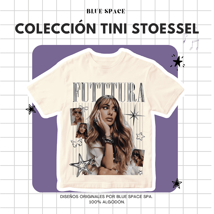 Polera FUTTTURA - TINI STOESSEL TOUR 5