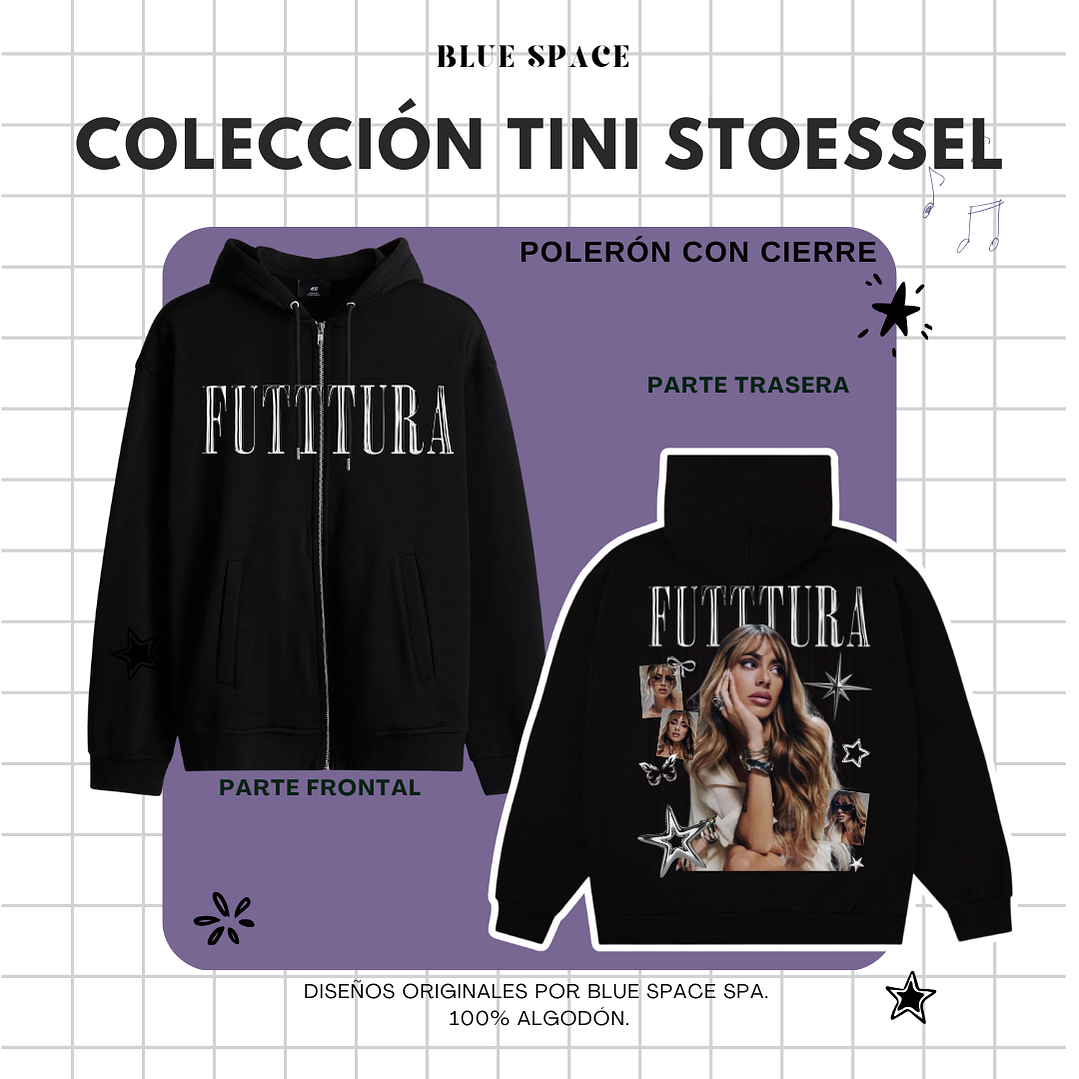 Polera FUTTTURA - TINI STOESSEL TOUR 7