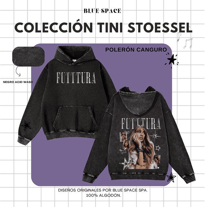 Polera FUTTTURA - TINI STOESSEL TOUR 8