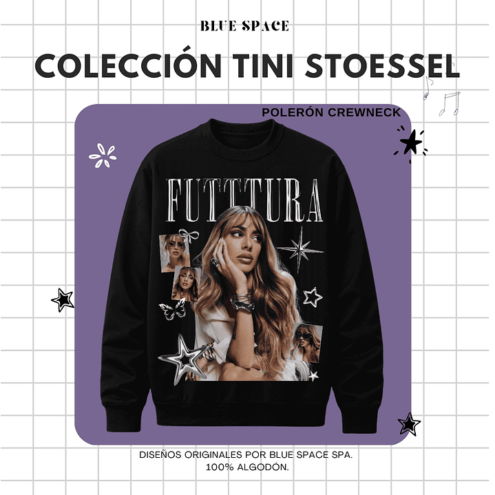 Polera FUTTTURA - TINI STOESSEL TOUR 9