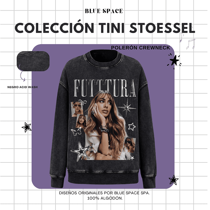 Polera FUTTTURA - TINI STOESSEL TOUR 6
